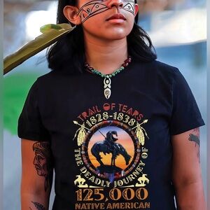 Konkave Trail Of Tears T-Shirt Black 2XL NWT